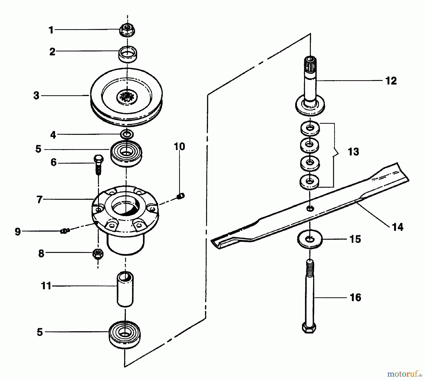 Snapper Mähdecks ZF7302M - Snapper 73