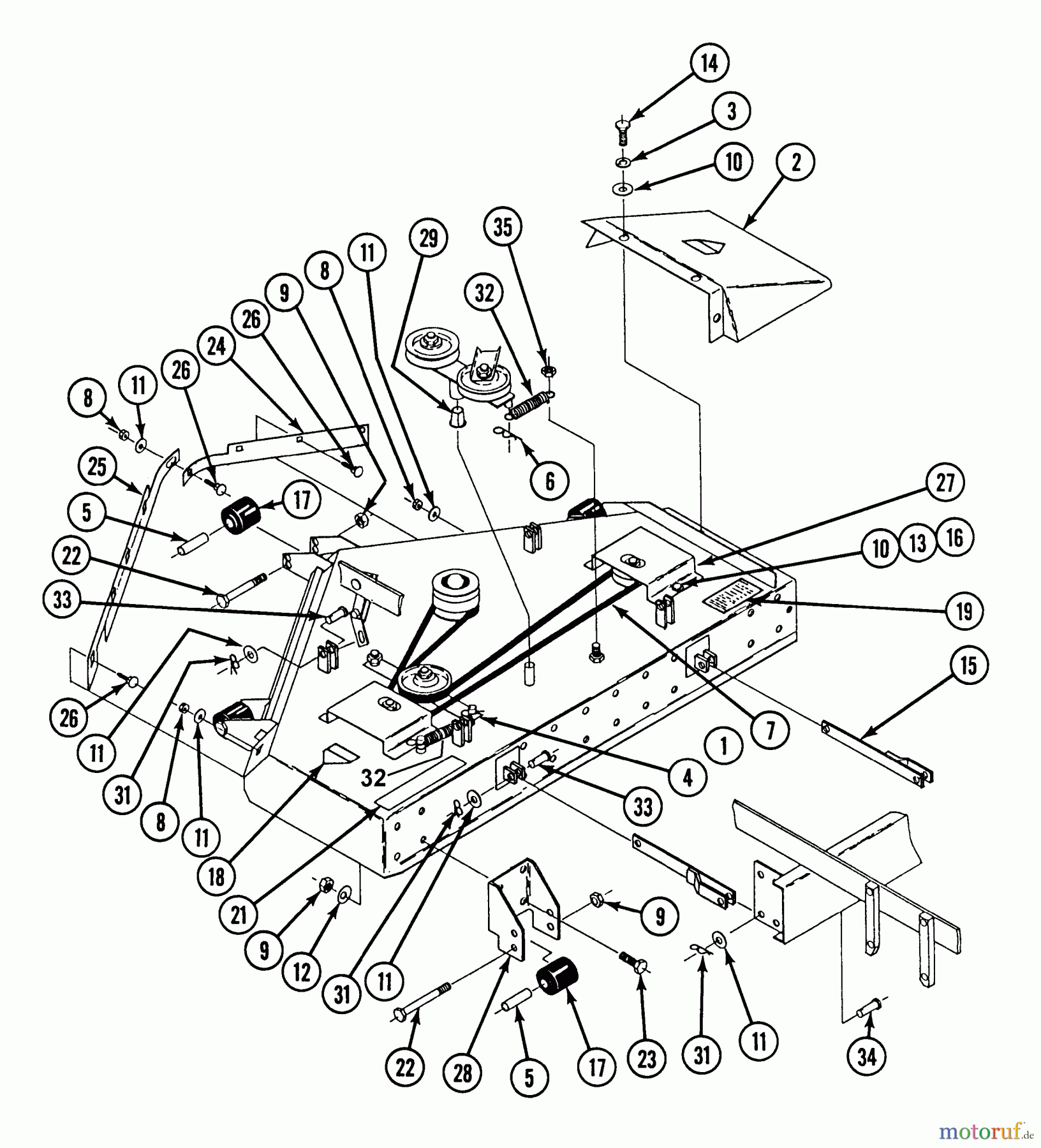  Snapper Mähdecks ZU4813M - Snapper 48