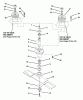 Snapper ZU4804M - 48" Deck, Mid Mount ZU-Rider, Series 4 Ersatzteile Deck Spindle Assembly