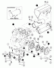 Snapper 1600 (80024) - 16 HP Garden Tractor, Gear Drive, MF Series Ersatzteile Engine & Mounting