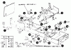 Snapper 1600 (80024) - 16 HP Garden Tractor, Gear Drive, MF Series Ersatzteile Frame, Drawbar