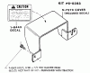 Snapper 1600 (80024) - 16 HP Garden Tractor, Gear Drive, MF Series Ersatzteile Rear P.T.O. Shield - Accessory