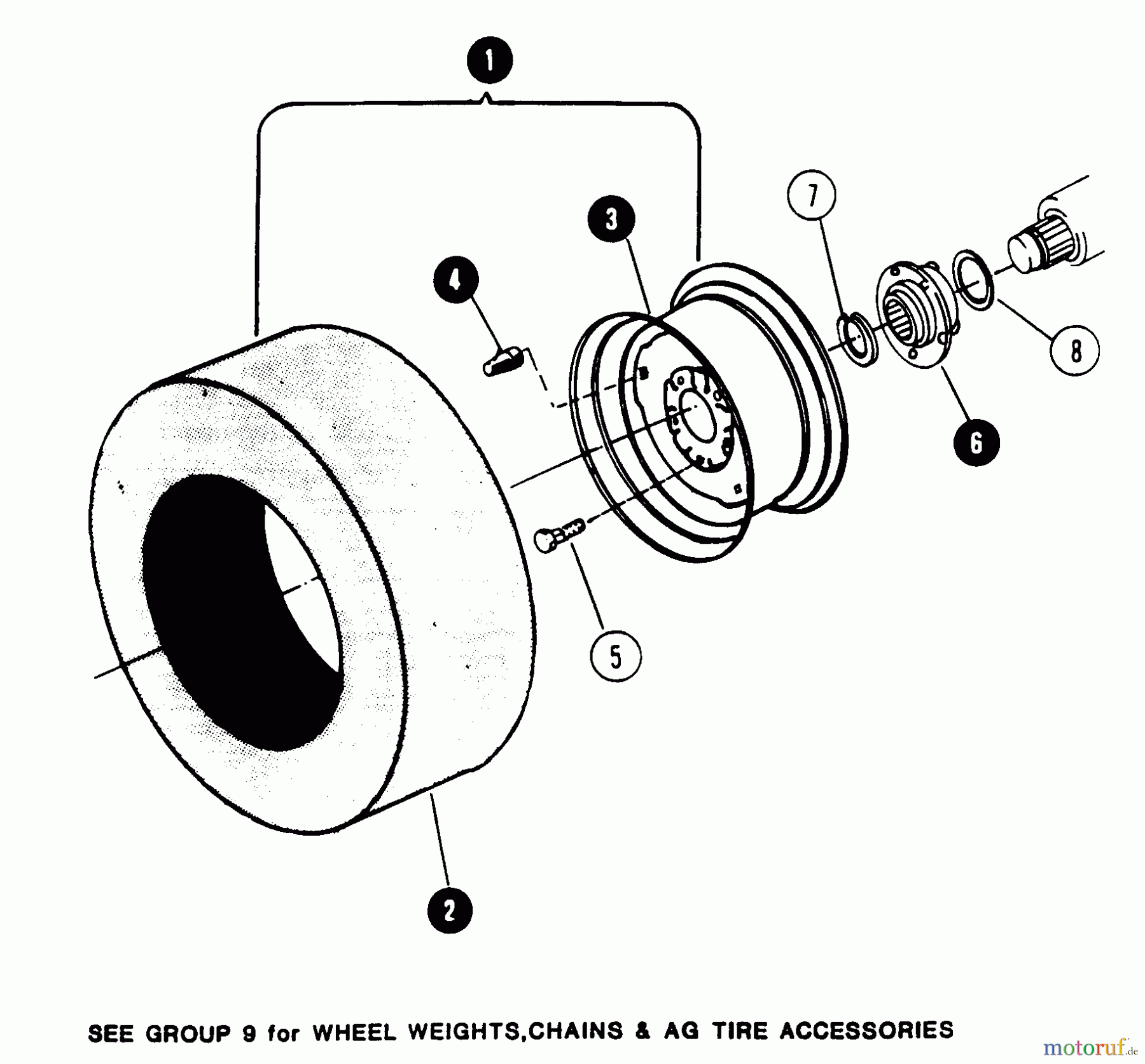 Snapper Rasen- und Gartentraktoren 1600 (80024) - Snapper 16 HP Garden Tractor, Gear Drive, MF Series Rear Wheels