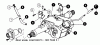 Snapper 1600 (80024) - 16 HP Garden Tractor, Gear Drive, MF Series Ersatzteile Transaxle