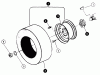 Snapper 1650 (80424) - 16 HP Garden Tractor, Hydro Drive, MF Series Ersatzteile Rear Wheels