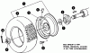 Snapper 1855 (80828) - 18 HP Garden Tractor, Twin Cylinder Hydro Drive, MF Series Ersatzteile Rear Wheels