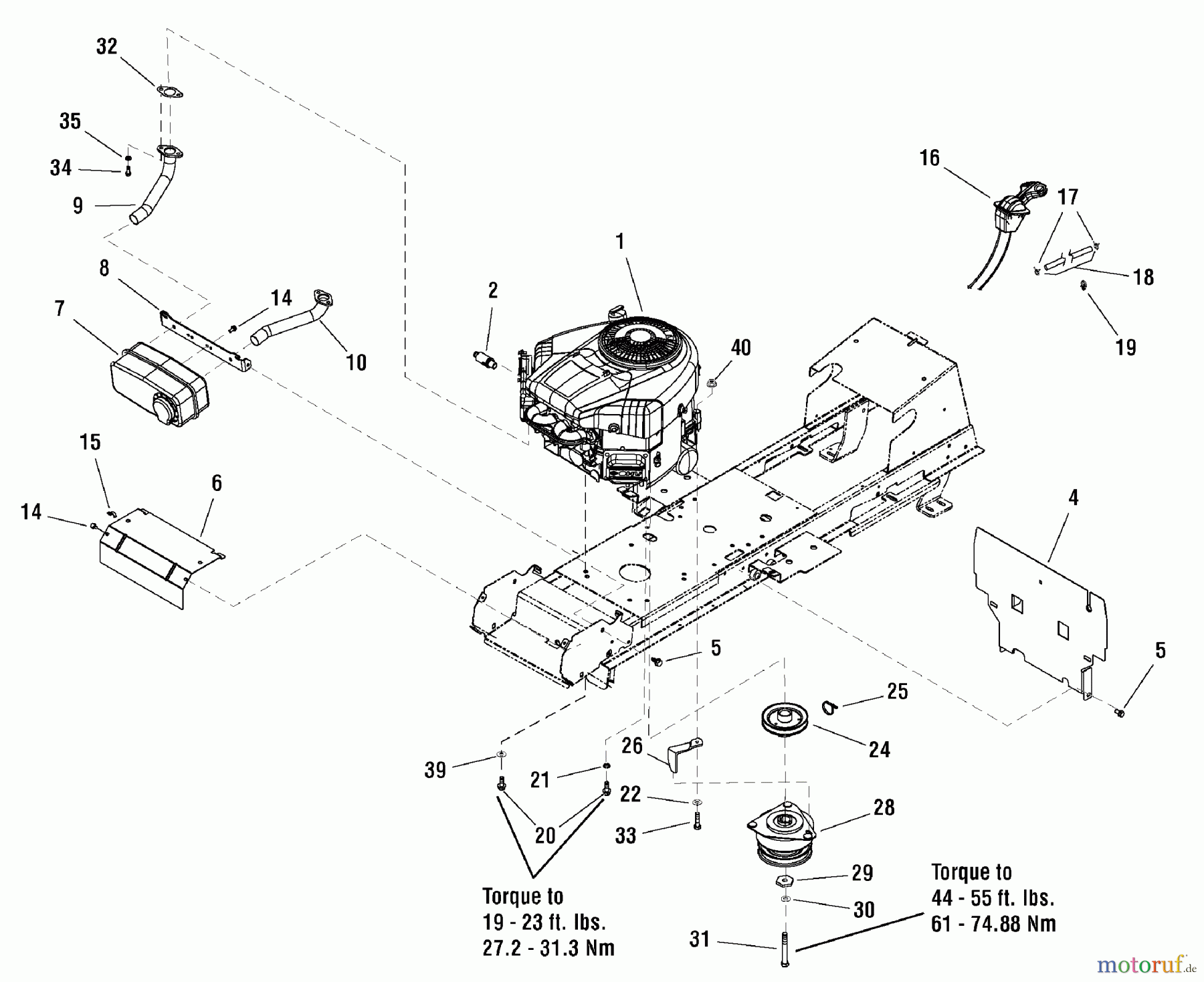  Snapper Rasen- und Gartentraktoren ELT2440RDFR (2690856) - Snapper 40