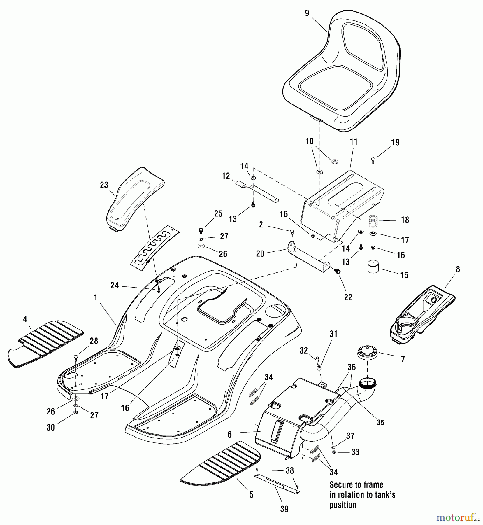 Snapper Rasen- und Gartentraktoren ELT19540RD (2690784) - Snapper 40