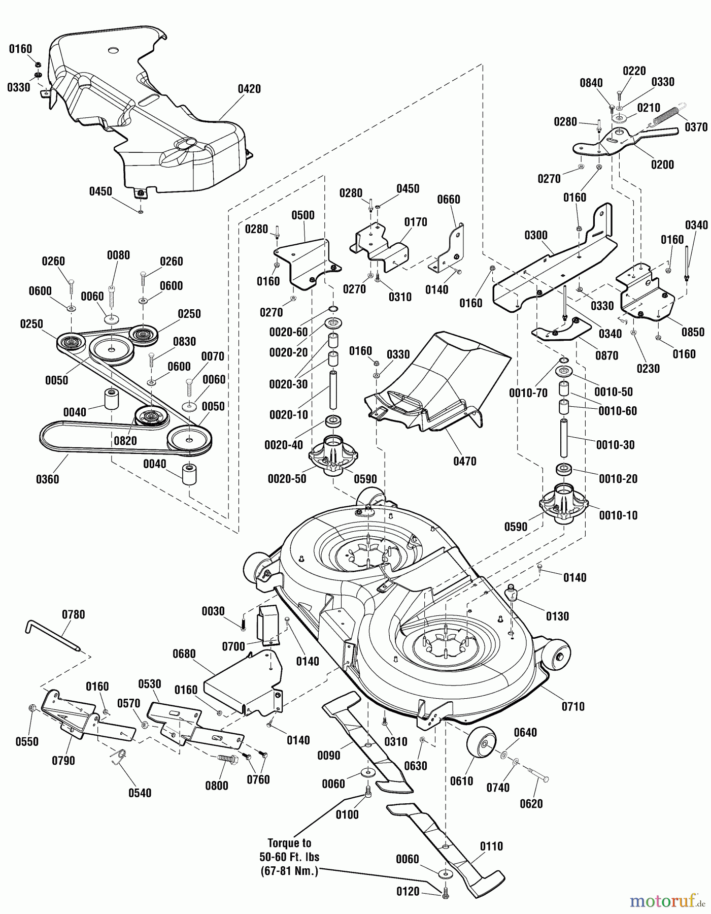 Snapper Rasen- und Gartentraktoren ERTX2642RDF (2691108-00) - Snapper 107cm Lawn Tractor, 26 Gross HP Hydro Drive, Rear Discharge (Export) 107cm Mower Deck