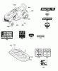 Snapper ESPX17542 (2691217-00) - 42" SPX Ersatzteile Decals Group