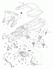 Snapper GT25540 (2690742) - 54" Garden Tractor, 25HP, 2WD, GT500 Series Ersatzteile Controls Group