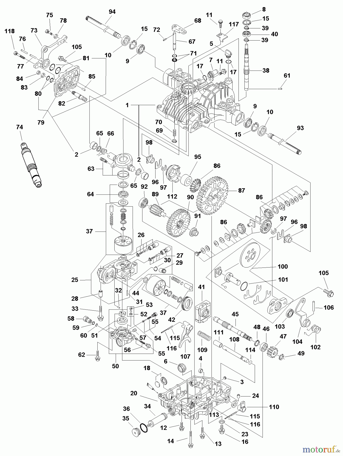 Snapper Rasen- und Gartentraktoren GT25540 (2690742) - Snapper 54