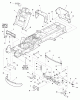 Snapper GT25540 (2690742) - 54" Garden Tractor, 25HP, 2WD, GT500 Series Ersatzteile Frame Group - Power Steering