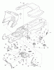 Snapper LT1644 (2690117) - 44" Lawn Tractor, 16 HP, Hydro Drive Ersatzteile Controls Group
