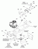 Snapper LT2042 (2691143-00) - 42" SPX Lawn Tractor 20 HP, LT9000 Series Ersatzteile Engine Group - 20HP