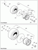 Snapper LT2042 (2691143-00) - 42" SPX Lawn Tractor 20 HP, LT9000 Series Ersatzteile Wheels & Tires Group