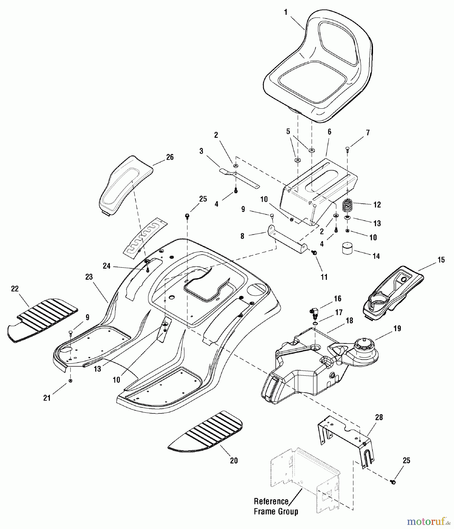 Snapper Rasen- und Gartentraktoren LT2044 (2690714) - Snapper 44