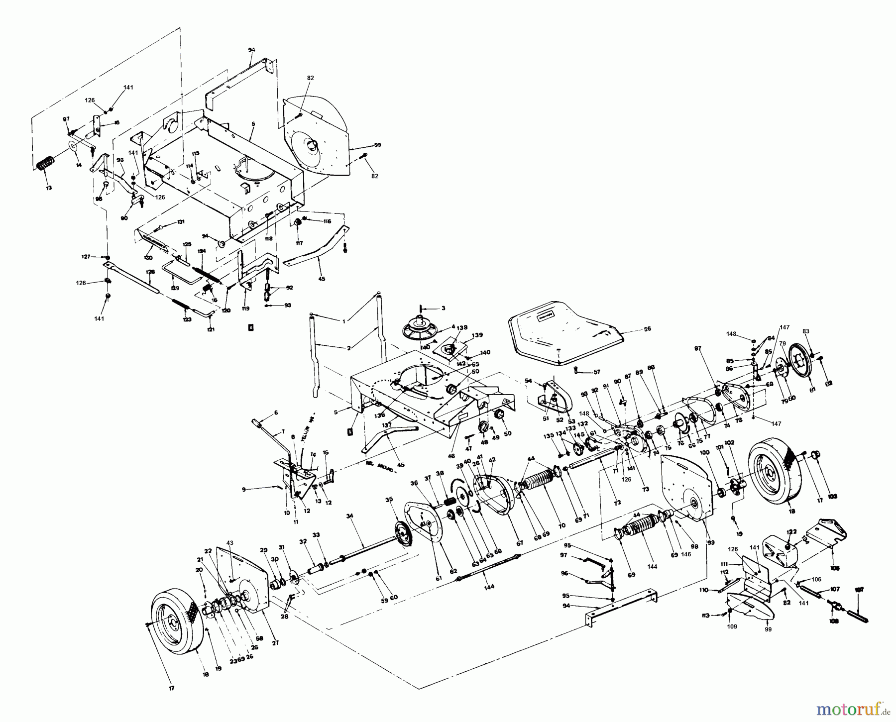  Snapper Zubehör. Rasenmäher 7060947 - Snapper Bag N-Wagon, 30 Bushel 3080S 30
