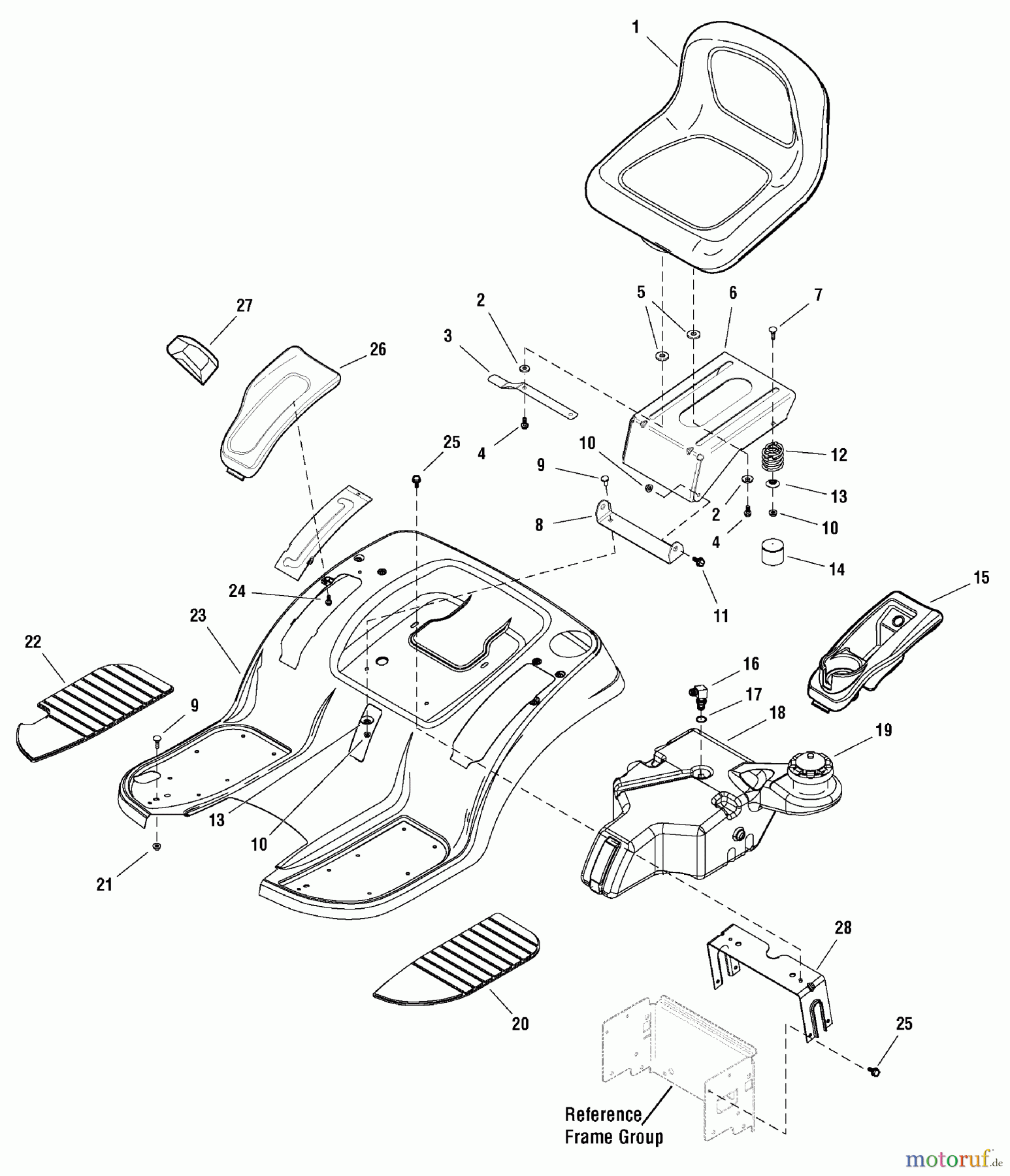 Snapper Rasen- und Gartentraktoren LT23420 (2690872) - Snapper 42