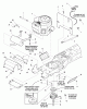 Snapper RD2140 (2690763) - 40" Lawn Tractor, 21 HP, Hydro Drive, Rear Discharge, RMO, ACS, LT300 Series Ersatzteile Engine & Electric Clutch Group - 21HP Briggs & Stratton, Vanguard
