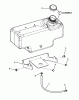 Snapper SLT23460FC (7800316) - 46" Lawn Tractor, 23HP, LT100 Series Ersatzteile Fuel Tank Group
