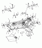 Snapper SLT24520FC (7800318) - 52" Lawn Tractor, 24HP, LT100 Series Ersatzteile 52" Deck Housing Suspension Assembly