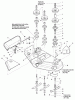 Snapper YT2350 (1694817) - 50" Yard Tractor, 23 HP, Hydro Drive, RMO, YT400 Series Ersatzteile 50" Mower Deck - Housing, Arbors & Blades