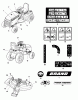 Snapper YT2452F (2691047-00) - 52" Yard Tractor, 24 HP, 4WD, Hydro Drive RMO, YT400 Series Ersatzteile Decals Group