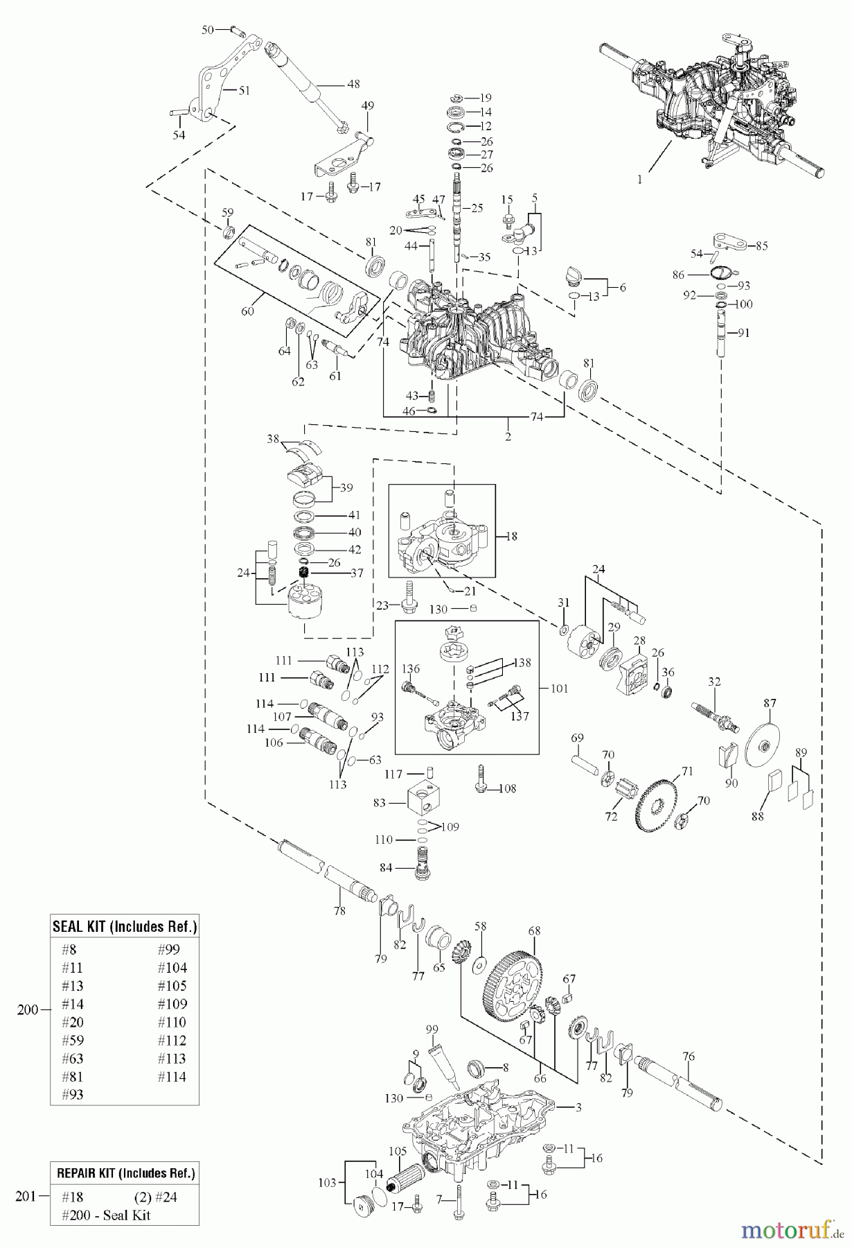 Snapper Rasen- und Gartentraktoren YT2452F (2691047-00) - Snapper 52