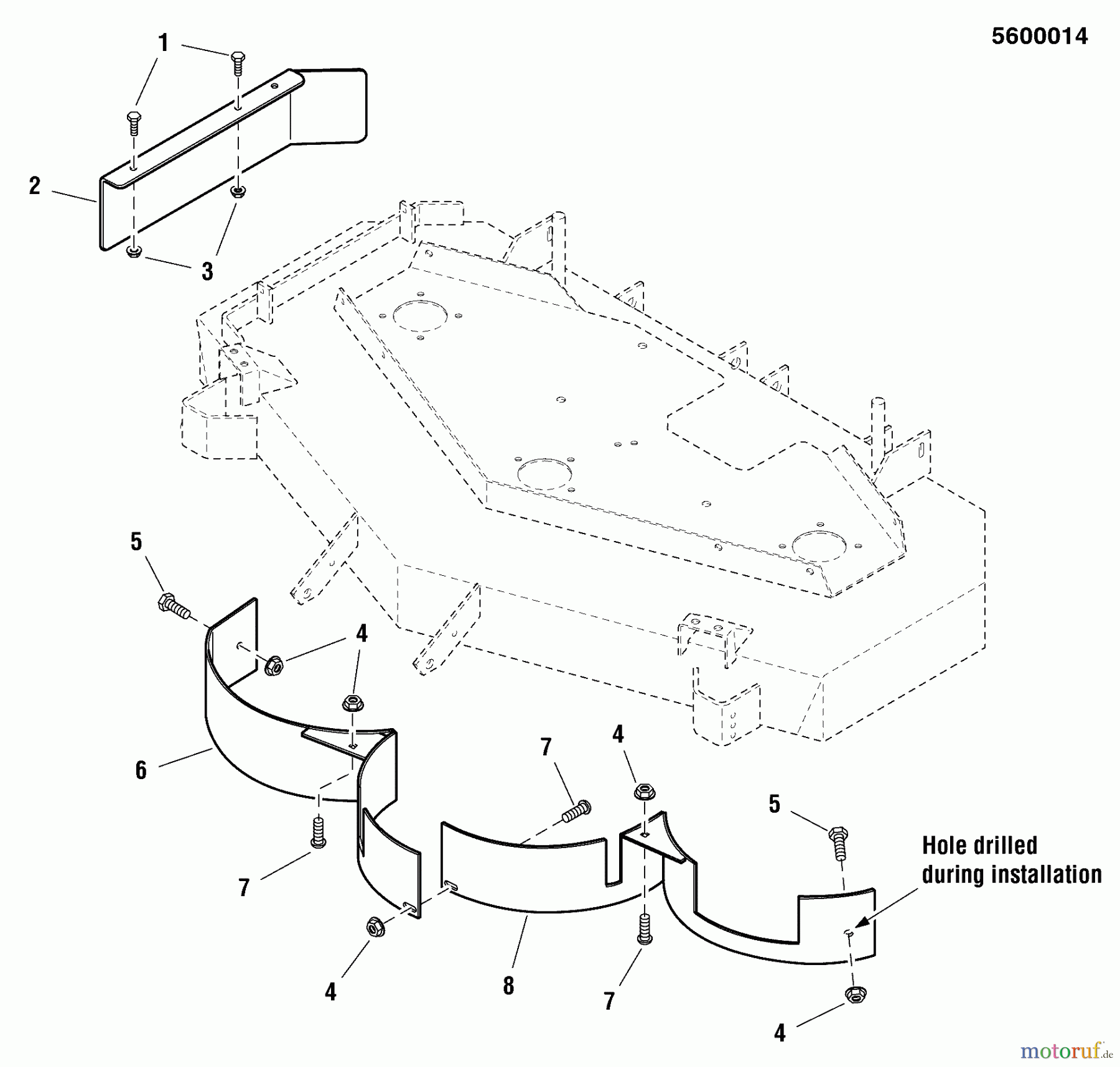  Snapper Zubehör. Rasenmäher 5600014 - Snapper Grass Mulcher Kit, 48