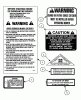 Snapper 7060947 - Bag N-Wagon, 30 Bushel 281222BE (84703) 28" 12 HP Rear Engine Rider Series 22 Ersatzteile Decals (Part 2)