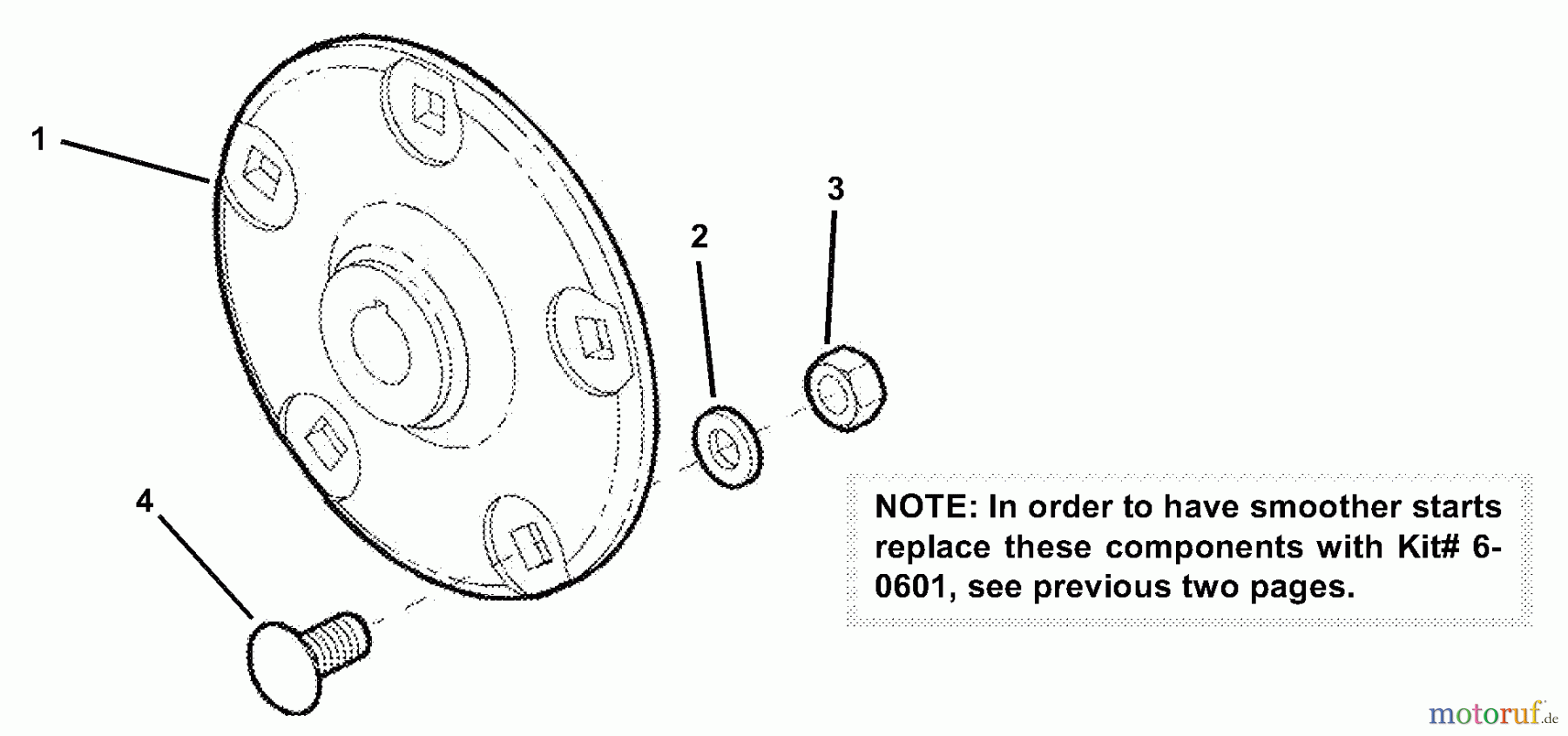 Snapper Zubehör. Rasenmäher 7060242 - Snapper Rear-Engine Rider Hub Replacement Kit Hub Kit