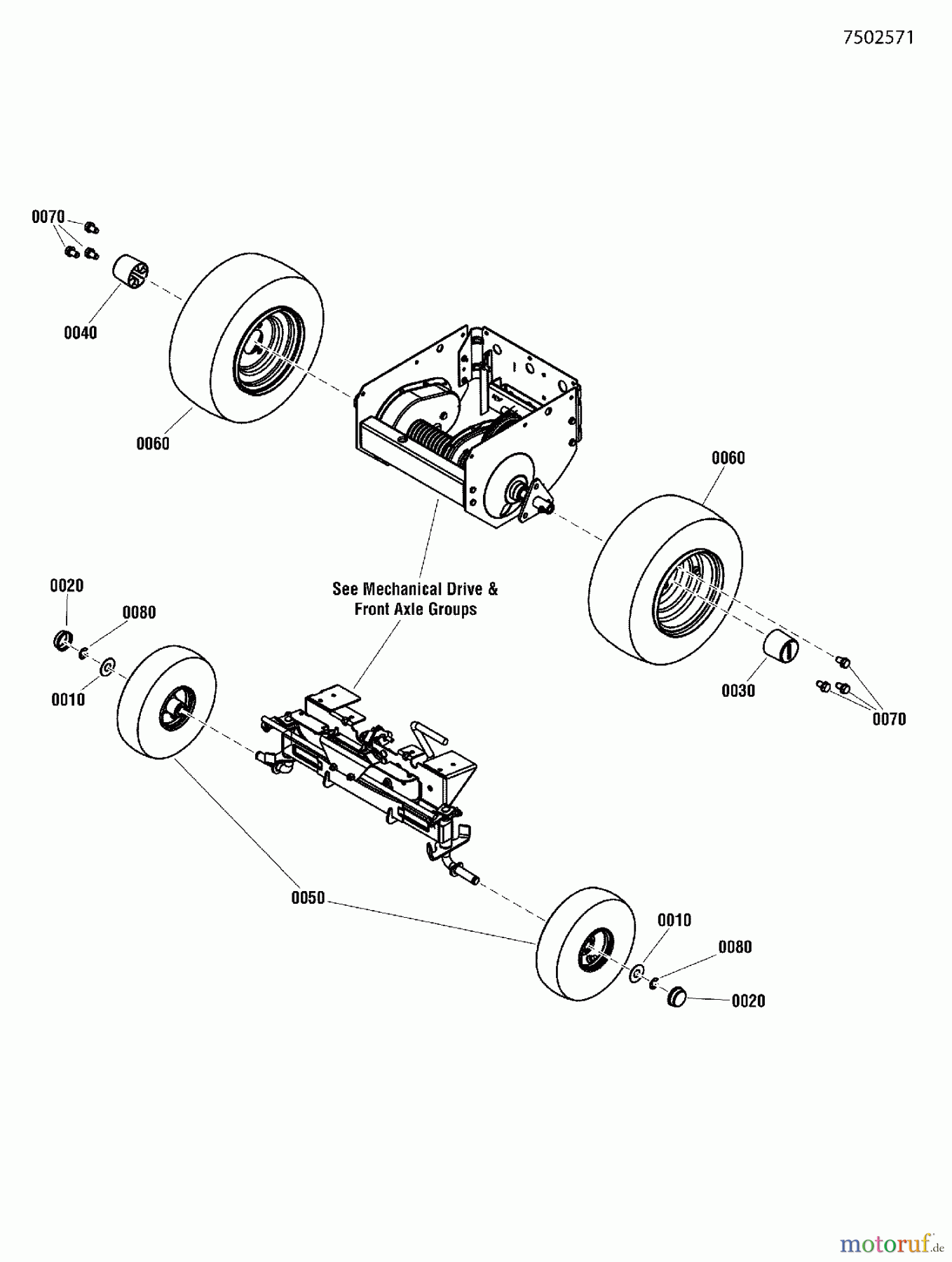  Snapper Reitermäher RE110 (7800920-00) - Snapper 28