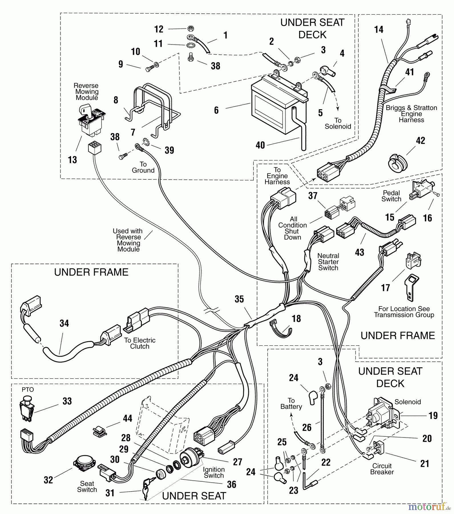  Snapper Reitermäher RT1330 (2690172) - Snapper 30