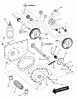 Snapper 7060947 - Bag N-Wagon, 30 Bushel W281023BVE (84884) 28" 10 HP Rear Engine Rider Series 23 Ersatzteile DIFFERENTIAL, R. H. FENDER