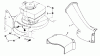 Snapper D19357B - 19" Walk-Behind Mower, 3.5 HP, Steel Deck, Series 7 Ersatzteile Accessory - Side Chute, Adapter