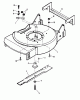 Snapper D19357B - 19" Walk-Behind Mower, 3.5 HP, Steel Deck, Series 7 Ersatzteile Cutting Deck, Blade Interlock