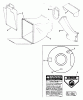 Snapper 19E03 - 19" Walk-Behind Mower, 3 HP, Steel Deck, Series 3 Ersatzteile Grass Bag, Adapter, Decals