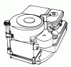 Snapper 21400 - 21" Walk-Behind Mower, 4 HP, Steel Deck, Series 0 Ersatzteile Engine