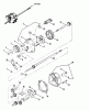 Snapper 21351PS - 21" Walk-Behind Mower, 3.5 HP, Steel Deck, Series 1 Ersatzteile Transmission (Differential) (89 Models & Later)