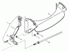Snapper P21357B - 21" Walk-Behind Mower, 3.5 HP, Steel Deck, Series 7 Ersatzteile Front Wheel Bracket, Latches