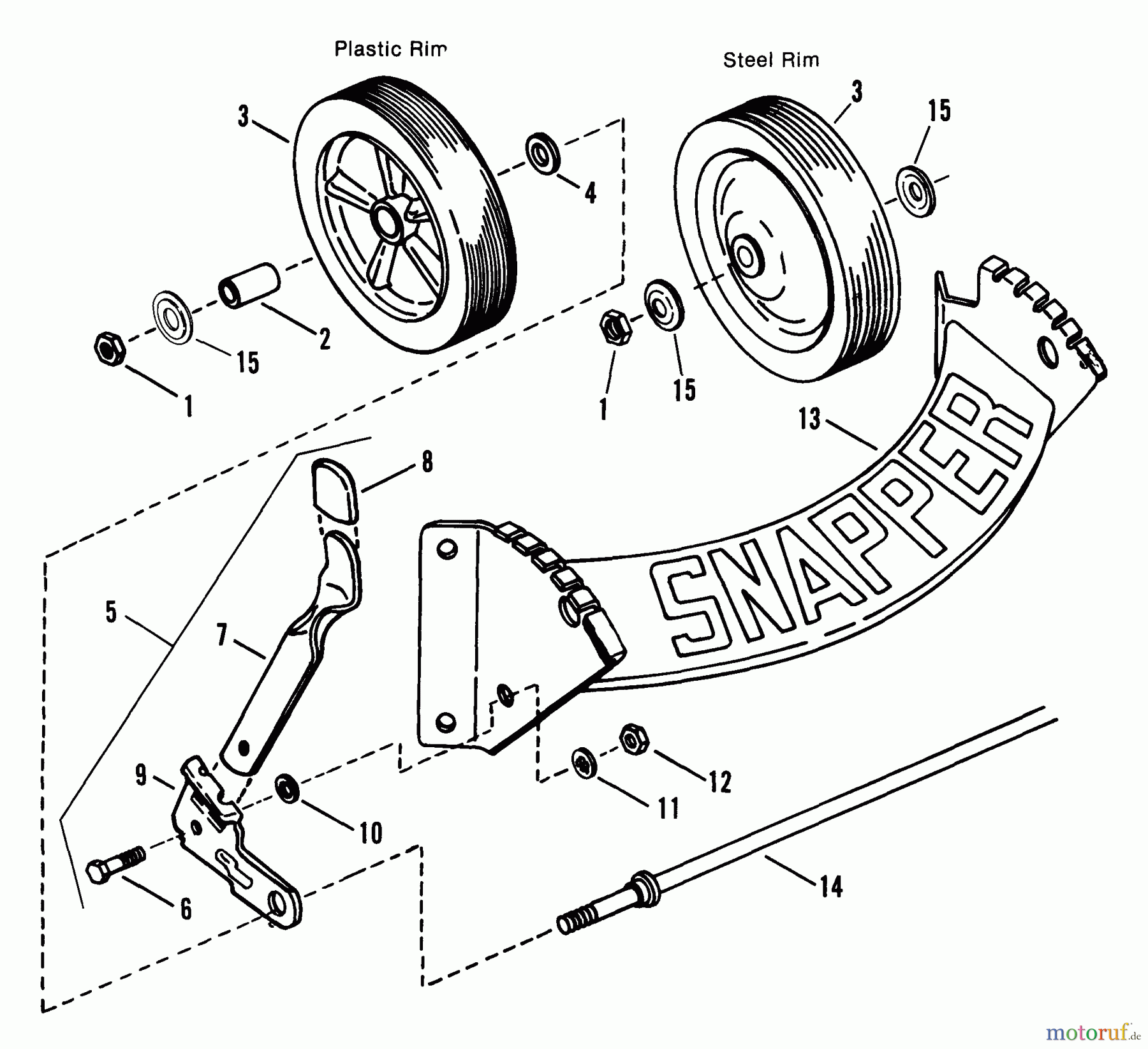 Snapper Rasenmäher 21402T - Snapper 21