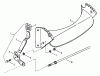Snapper P21506BE - 21" Walk-Behind Mower, 5 HP, Steel Deck, BBC, Series 6 Ersatzteile Front Wheel Bracket, Latches