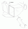 Snapper P21506BE - 21" Walk-Behind Mower, 5 HP, Steel Deck, BBC, Series 6 Ersatzteile Grass Bag