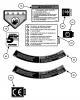 Snapper NR215012 - 21" Walk-Behind Mower, 5 HP, Steel Deck, Recycling, Series 12 Ersatzteile Decals (Part 3)