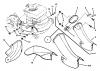 Snapper NR215012 - 21" Walk-Behind Mower, 5 HP, Steel Deck, Recycling, Series 12 Ersatzteile Side Chute, Adapter