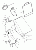 Snapper RP217020 (7800602) - 21" Walk-Behind Mower, 7 HP, Steel Deck, Series 20 Ersatzteile Grass Bag Components