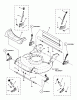 Snapper 2167520B (7800428) - 21" Walk-Behind Mower, 6.75 HP, Steel Deck, Series 20 Ersatzteile Wheel Brackets & Latches (Push)