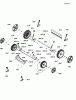 Snapper 2187520 (7800946-00) - 21" Walk-Behind Mower, 8.75 GTP HV Steel Deck Series 20 Ersatzteile Wheel Group (7502648)