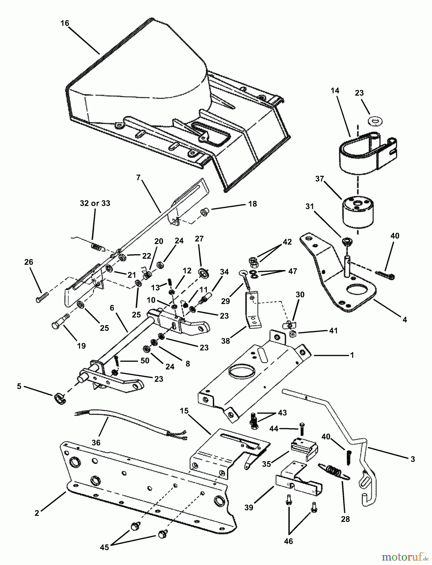 Snapper Zubehör. Rasenmäher 7060571 - Snapper Automatic Blade Stop Kit Automatic Blade Stop